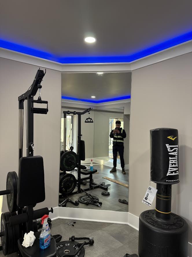 Gym Mirror Safety Design